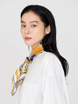 <Silk scarf 65> Pirouette