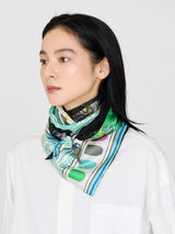 ＜レース三角スカーフラージ＞シャングリラ