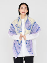 COTTON SILK STOLE 120 / BALLOON BANDANA