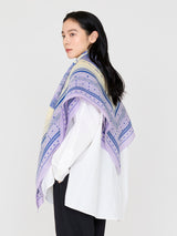 COTTON SILK STOLE 120 / BALLOON BANDANA