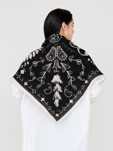 COTTON SILK STOLE 120 / BOHEMIAN BANDANA