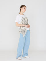 BUSTIER T-SHIRT / KALEIDO BANDANA
