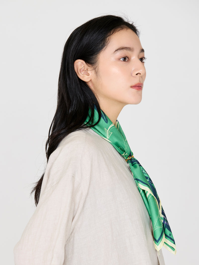 シルクスカーフ65＞ボンメール – manipuri