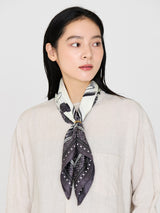 <Silk Scarf 65> Balloon Bandana