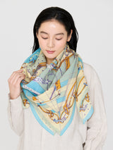 COTTON SILK STOLE 120 / BIT BALLOON