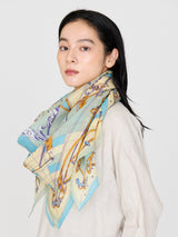 COTTON SILK STOLE 120 / BIT BALLOON