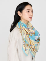 COTTON SILK STOLE 120 / BIT BALLOON
