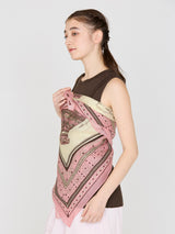 COTTON SILK STOLE 120 / BALLOON BANDANA