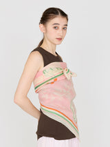 COTTON SILK STOLE 120 / VEG