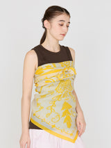 COTTON SILK STOLE 120 / BOHEMIAN BANDANA