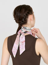 ＜ボウタイミニ5＞コラージュボタニカルフラワー