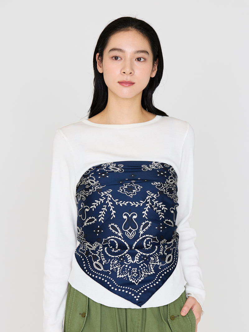 シルクスカーフ88＞カレイドバンダナ – manipuri