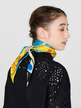 ＜ダイヤ型スカーフ＞シャングリラ