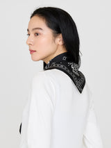 SILK SCARF 65 / MEADOW BANDANA