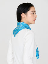 SILK SCARF 65 / MEADOW BANDANA