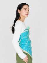 COTTON SILK STOLE 120 / BOHEMIAN BANDANA