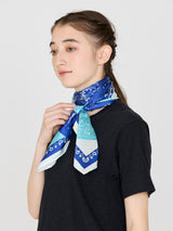 <Silk Scarf 88> Fragment Bandana