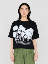 SHORT-SLEEVE T-SHIRT S / FLOWER