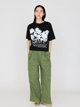 SHORT-SLEEVE T-SHIRT S / FLOWER