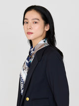 <Silk scarf 65> Pirouette