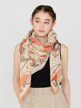 COTTON SILK STOLE 120 / BIT BALLOON