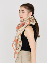 COTTON SILK STOLE 120 / BIT BALLOON