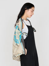 ＜コットンシルクストール120＞ボンメール