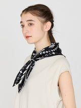 <Silk Scarf 65> Bohemian Bandana