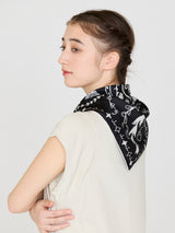 <Silk Scarf 65> Bohemian Bandana