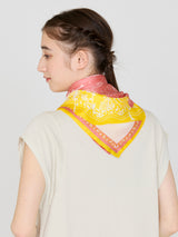 <Silk Scarf 65> Fragment Bandana
