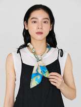 <Silk Scarf 65> Carriage