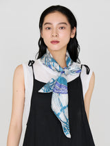 SILK SCARF 88 / MONUMENT BALLOON