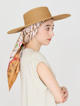 ＜シルクスカーフ88＞トロピカルガーデン