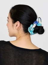 ＜ヘアアクセサリー＞パイピングシュシュ