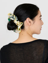 ＜ヘアアクセサリー＞パイピングシュシュ