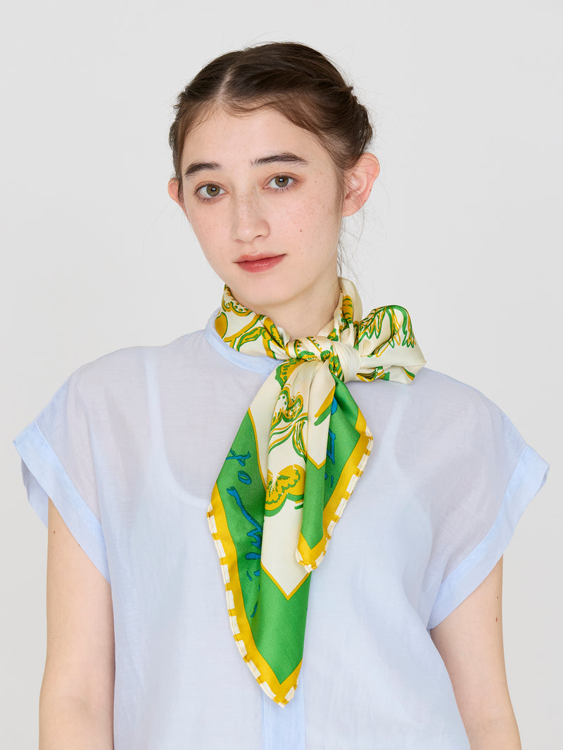 シルクスカーフ88＞フローラ – manipuri
