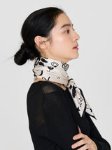 ＜シルクスカーフ88＞ボヘミアンバンダナ