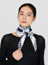 <Silk scarf 88> Pirouette