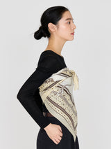 COTTON SILK STOLE 120 / BALLOON BANDANA