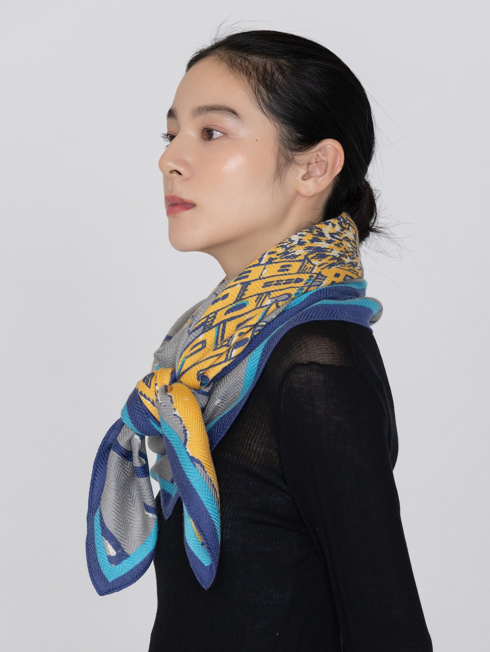 小物 manipuri wool silk stole manipuri/マニプリ WOOL SILK STOLE ストール 014333015（ストール