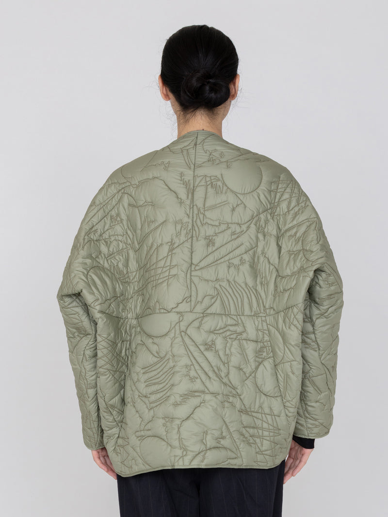 ＜キルティング変形ジャケット＞リバーシブル　マウンテン