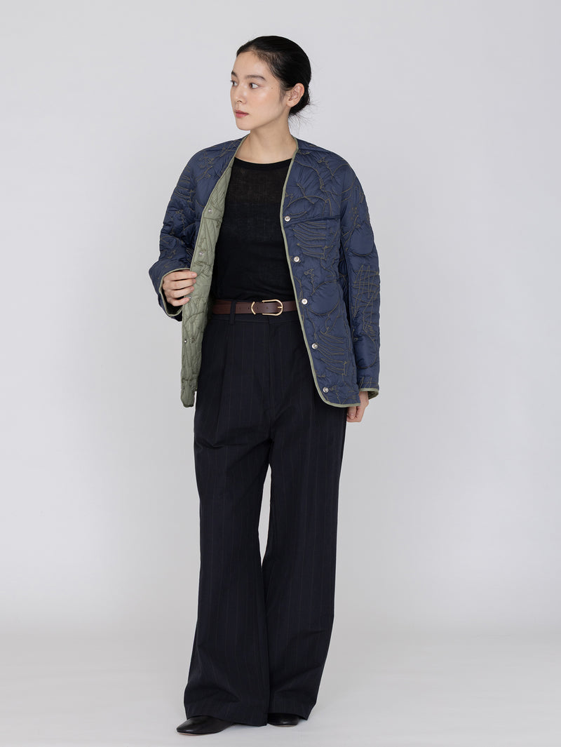 ＜キルティング変形ジャケット＞リバーシブル　マウンテン