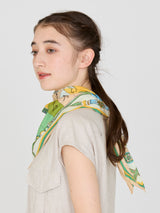 COTTON SCARF 65 / CROSSWORD