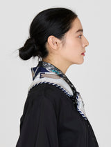 <Lace Triangle Scarf Mini> Pirouette