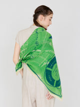 COTTON SILK STOLE 120 / BONNE MER