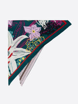 TRIANGULAR SCARF MINI / BOTANIC GARDEN