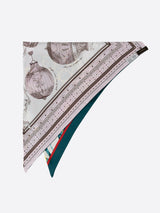 TRIANGULAR SCARF MINI / BOTANIC GARDEN