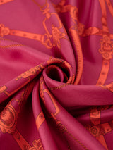 SILK SCARF 65 / SQUARE BELT