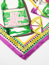 SILK SCARF 65 / HOT WINE