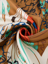 SILK SCARF 65 / BOTANIC GARDEN